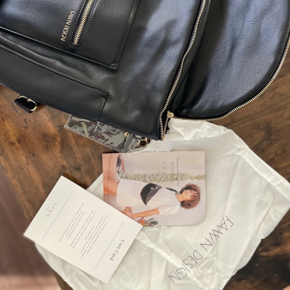 FAWN DESIGN - THE ORIGINAL DIAPER BAG - BLACK - Picture 3 of 9